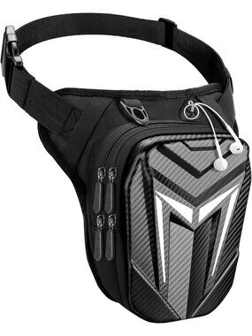 Water-Resistant Thigh Bag with Leg Strap | Expandable Tactical Hip Pouch for